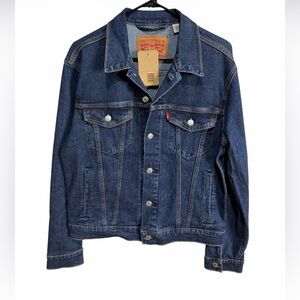 Levi’s Original Trucker Jacket Dark Wash Denim NWT Classic Fit